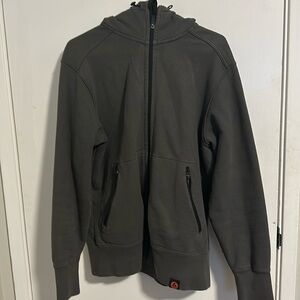 American Giant Storm Full Zip. Size Medium. Dark Grey.